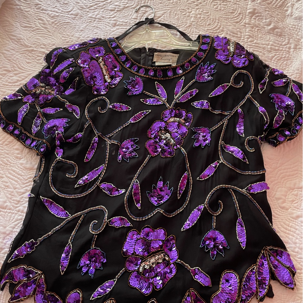 Gorgeous sequin top